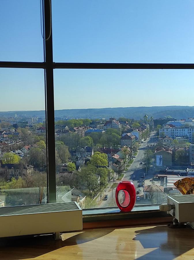 Luxury Apartment In Skyscraper Wilno Zewnętrze zdjęcie